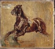 Jean-Louis-Ernest Meissonier Study of a horse oil painting artist